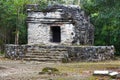 Stone Temple San Gervasio Mayan Archeological Site Cozumel Mexico Royalty Free Stock Photo