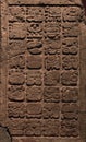 Ancient Mayan hieroglyphs Royalty Free Stock Photo
