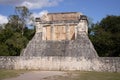 Ancient Mayan monument and symbol of the Chichen Itza ball game