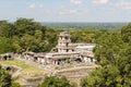 Ancient Mayan Palace Palenque Royalty Free Stock Photo