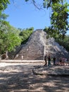 Ancient mayan ruins of Coba, Yucatan peninsula Mexico