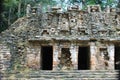 Ancient Mayan ruins at Yaxchilan, Chiapas, Mexico Royalty Free Stock Photo