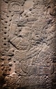 Ancient Mayan stone carving Royalty Free Stock Photo