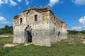 Ancient Medieval Eastern Orthodox church of Saint John of Rila at the bottom of Zhrebchevo Reservoir, Bulgaria