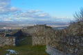 Ancient medieval fortress near town Zvolen