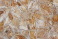 Ancient medieval stone masonry. Texture of a fragment of a wall of an old structure. A background for design and creative work. Royalty Free Stock Photo