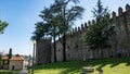 Ancient Medieval walls of City of Porto, Portugal Royalty Free Stock Photo