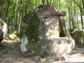 Ancient megalithic dolmen, Tuapse, Russia Royalty Free Stock Photo