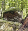 Ancient megalithic dolmen, Tuapse, Russia Royalty Free Stock Photo