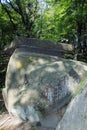 Ancient megalithic dolmen, Tuapse, Russia Royalty Free Stock Photo