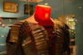 Ancient metal knight uniform