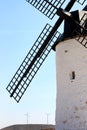 Ancient mill near Pozo Canada, La Mancha, Spain Royalty Free Stock Photo