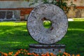 Ancient mill stone millstones