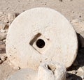 Ancient Millstone Royalty Free Stock Photo