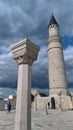 Ancient minaret in Bolgar, Russia