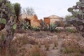 Ancient mine in mineral de pozos guanajuato XIX Royalty Free Stock Photo