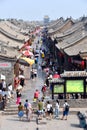 Ancient Ming-Qing Street at Pingyao Ancient City, China