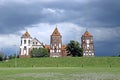 Ancient Mir Castle Complex in Belarus Royalty Free Stock Photo