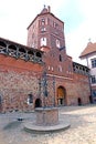 Ancient Mir Castle Complex in Belarus Royalty Free Stock Photo