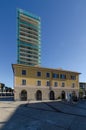 Ancient and modern architecture in Savona Royalty Free Stock Photo