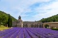 An ancient monastery Abbaye Notre-Dame de Senanque Royalty Free Stock Photo