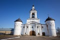 The ancient monastery in Rostov the Great - Epiphany Avraamiev convent Royalty Free Stock Photo