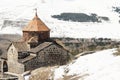Ancient monastery Sevanavank in Armenia Royalty Free Stock Photo