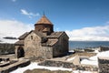 Ancient monastery Sevanavank in Armenia Royalty Free Stock Photo
