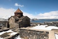 Ancient monastery Sevanavank in Armenia Royalty Free Stock Photo