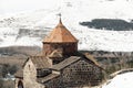 Ancient monastery Sevanavank in Armenia Royalty Free Stock Photo