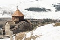 Ancient monastery Sevanavank in Armenia Royalty Free Stock Photo