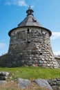 Ancient monastery tower Royalty Free Stock Photo