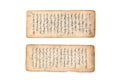 Ancient Mongolian manuscript