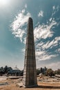 Ancient obelisks in city Aksum, Ethiopia Royalty Free Stock Photo