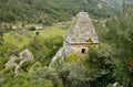 Ancient monumental tomb in Turgut village near Marmaris resort t