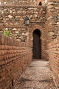 Ancient Moorish castle door