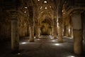 Ancient moresque bath in Ronda, Spain Royalty Free Stock Photo