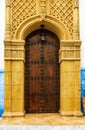 Ancient Moroccan art craftsmanship - entrance door