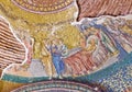 Ancient mosaic in Chora Church in Istanbul, Turkey