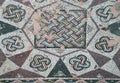 Ancient mosaic floor