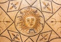 Ancient mosaic portraying Medusa, Volubilis, Morocco.