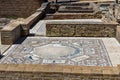 Ancient mosaic, Roman ruins of Italica, Santiponce, Sevilla, Spain