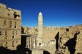 The ancient mosque in Thula village, Yemen