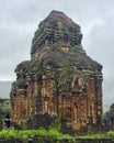 Ancient moss covered temple