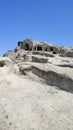 Ancient mountain settlement in Georgia. Uplistsikhe.