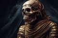 Ancient mummy spooky. Generate Ai