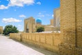 Ancient Muslim necropolis in Bukhara, Uzbekistan Royalty Free Stock Photo