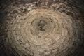 Interior of the tomb in ancient Ruins of Mycenae, Greece. Brick