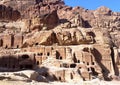 Ancient and mysterious cave city, Petra, Jordan