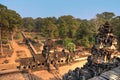 Ancient mysterious temple lost in jungles